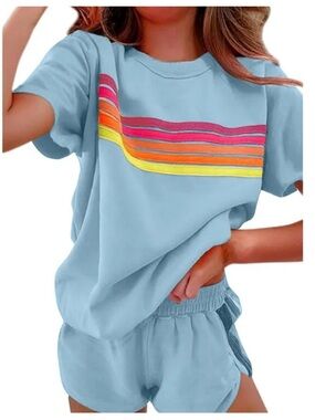 Unbranded Rainbow Stripe Set